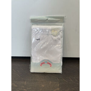 Baby Panties, White, Baby Diaper Cover, Cotton Panties Vintage Size Extra Large